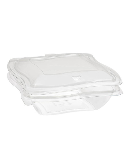 ▷ Ensaladera de Plástico Desechable Premium 750 cc + Tapa- Envío 24h.