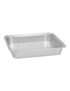 Bandeja de Alumínio Retangular para Comida - Envio 24 h.