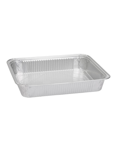 Bandeja de Aluminio Rectangular para Comida - Envío 24 h.