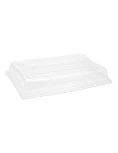 Tapa de Plástico para Bandeja Catering - Envases del Mediterráneo