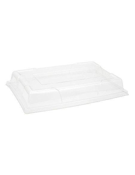 Tapa de Plástico para Bandeja Catering - Envases del Mediterráneo