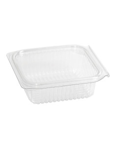 ▷ Tarrina Bisagra PET 250 cc - Envío 24h - Envases del Mediterráneo ✅✅