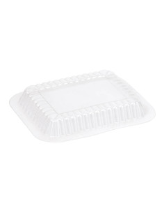 ▷ Tapa Plástico para Envases de Aluminio Rectangular - Envío 24h.