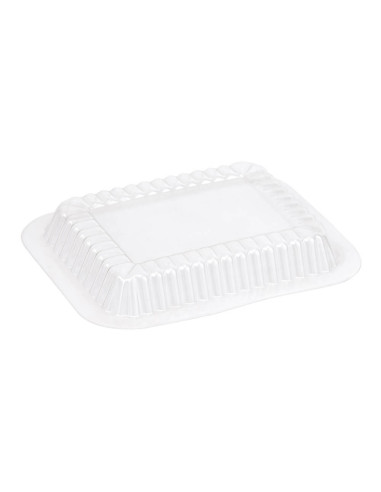 ▷ Tapa Plástico para Envases de Aluminio Rectangular - Envío 24h.