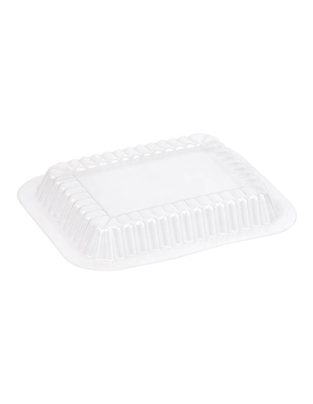 ▷ Tapa Plástico para Envases de Aluminio Rectangular - Envío 24h.