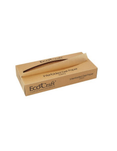 ▶️Papel alimentar anti-gordura Ecocraft 15x27cm (500 Unid.)