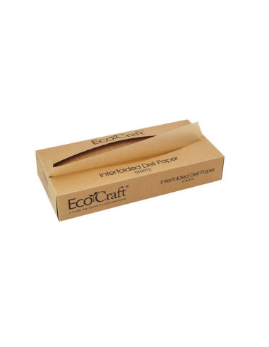 ▶️Papel alimentario antigrasa Ecocraft 15x27cm (500 Uds.)
