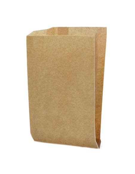 ✅Bolsa Kraft biodegradable 18x32+6cm - Bolsas de panadería - Envío 24h