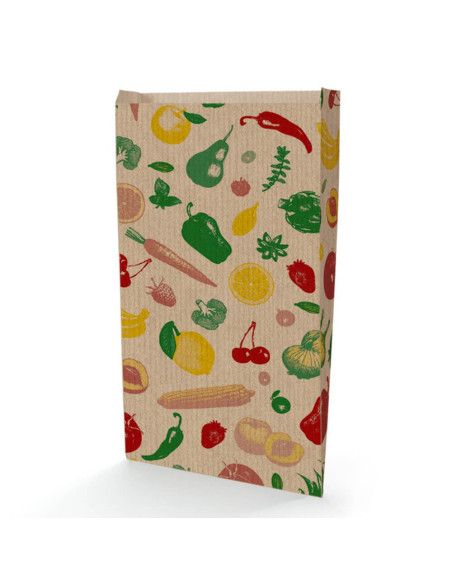 ▶️Bolsa para fruta antihumedad 15x28+9cm (200 Uds) - Bolsas para frutería
