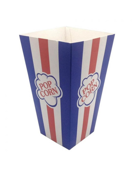 ▶️ Caja para palomitas mediana 110 X 80 X 202 mm (800 Uds.)
