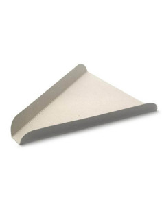 ▶️  Cuña pizza blanca 230X182x25 mm (2000 Uds) - Bandejas de papel 2