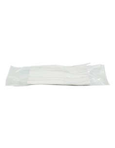PACK CUBIERTOS REUTILIZABLES TRANSPARENTES (3 PIEZAS)