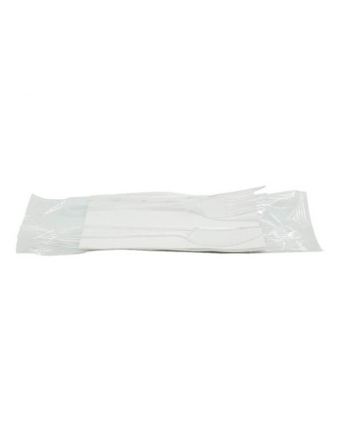 PACK CUBIERTOS REUTILIZABLES TRANSPARENTES (3 PIEZAS)