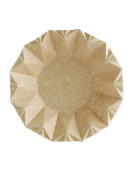 ▶️ Bowl de papel Kraft Económico 16 cm. (100 Uds.) - Envío 24h.