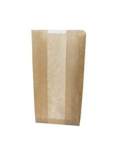 Bolsa de papel con ventana? 24X43+6 cm. Envío gratuito 24 horas. ✈️