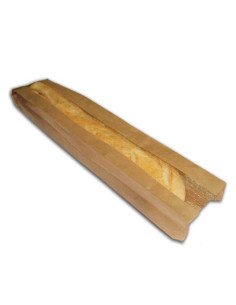 Bolsa para Pan Kraft con Ventana 11X56+5 cm. (200 Uds.) - Envío 24h