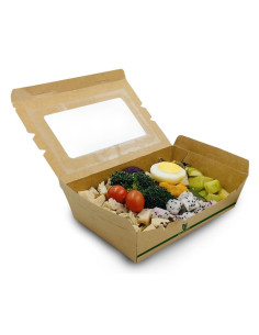 ▶️ Caja de papel con ventana 150X100X45 mm (200 Uds.) - Envío 24/48h