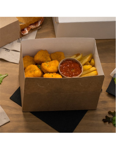 ▶️ Caja Comida para llevar 11X18X7 cm. - Envío 24h.