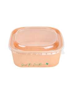 ▷ Saladeira de Papel Quadrada 1000 cc - Envio 24h.