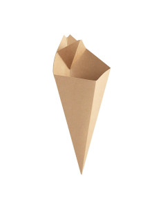 ▷ Envase para Fritos con Salsero 165X195 mm