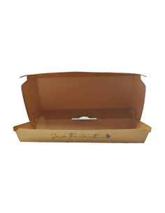 ▷ Caja XL para Hot Dog y Bocadillos de Papel - Envases del Mediterráneo.