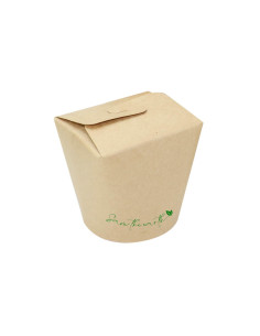 ▷ Envase Comida Oriental Kraft 500ml/16 OZ - Envío 24h.