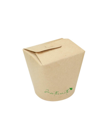 ▷ Embalagem para Comida Oriental Kraft 500ml/16 OZ - Entrega em 24h.