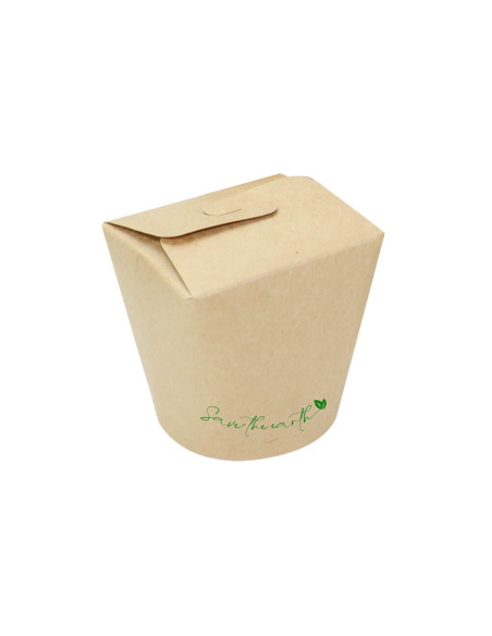 ▷ Embalagem para Comida Oriental Kraft 500ml/16 OZ - Entrega em 24h.