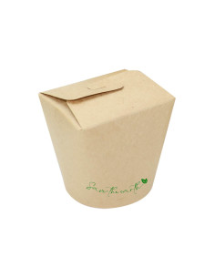 ▷ Envase Comida Oriental Kraft 750ml/26 OZ - Envío 24h.