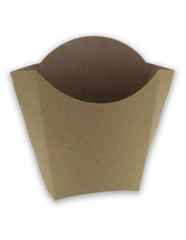 ▷ Petaca de Papel Kraft Para Fritos 8,7x13,3x17 cm- Envío Gratuito 24H.