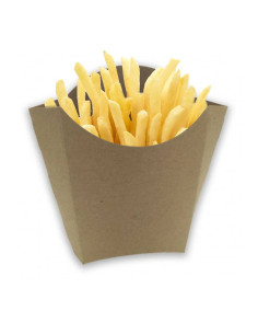 ▷ Petaca de Papel Kraft Para Patatas Fritas - Envío Gratuito 24H.