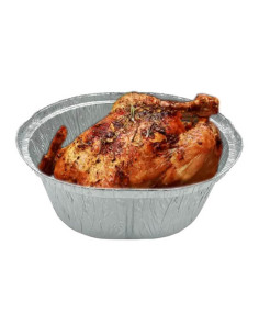 ▷ Embalagem Oval para Frango Assado com Tampa - Melhor Preço - Envio 24h. 2