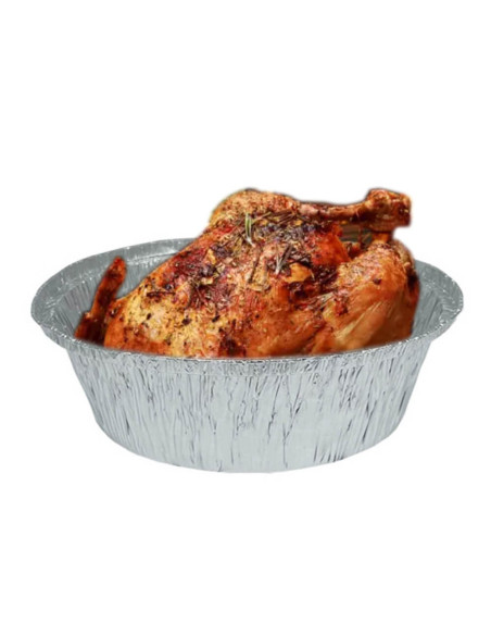 ▷ Envase para Pollo Asado Desechable 1900 cc | Envío 24h.