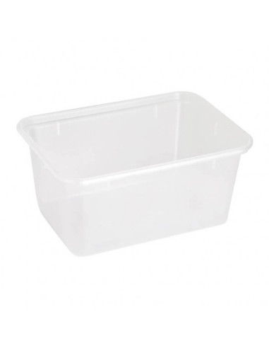 ▷ Envase Rectangular de Plástico 1000 cc - Envío 24h.