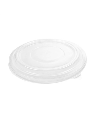 ✅ Tapa PET ensaladera de papel kraft 1.300 cc Ø185 mm  - Envío Gratuito 24h.