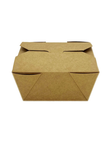 ✅ Caixa Americana de Papel Kraft 800 ml - Envio em 24 h.