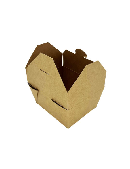 ✅ Caixa Americana de Papel Kraft 800 ml - Envio em 24 h.