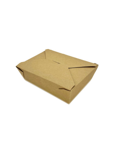 ✅ Caja Americana de Papel Kraft 1.500 cc - Envío 24 h.