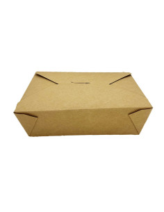 ✅ Caja Americana de Papel Kraft 1.500 cc - Envío 24 h.