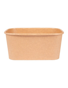 ▶️ Envase Rectangular Papel Kraft 1.000 cc - Envío 24h. 2