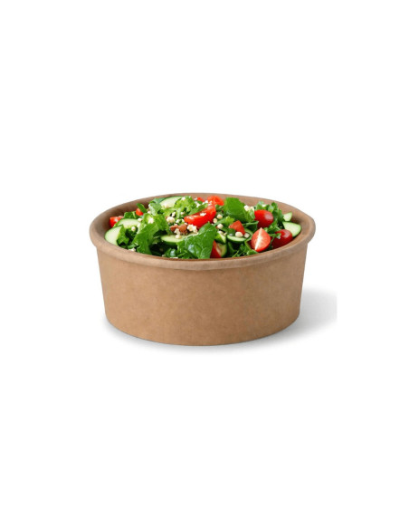 ✅ Saladeira de Papel Kraft 450 cc - Envio Gratuito 24h.