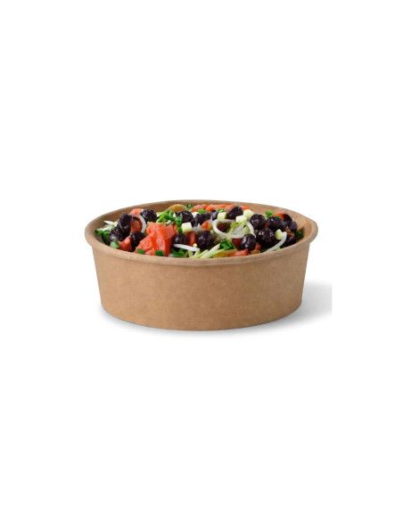 ✅ Ensaladera de Papel Kraft 1.300 cc - Envío Gratuito 24h.