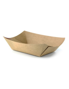 ▷ Bandeja de Papel Kraft Antigordura 650 cc - Envio 24h.