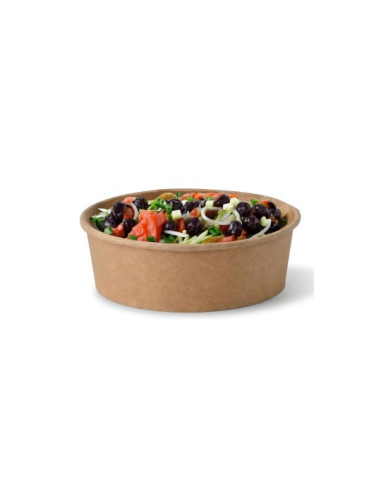 ✅ Ensaladera de Papel Kraft 500 cc - Envío Gratuito 24h.