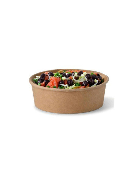 ✅ Saladeira de Papel Kraft 500 cc - Envio Gratuito 24h.