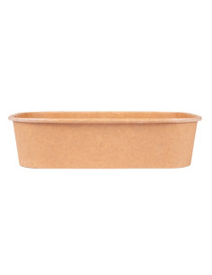 ▶️ Pack Envase Rectangular Papel Kraft 500 cc - Envío 24h. 2