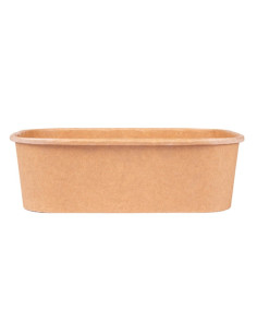 ▶️ Pack Envase Rectangular Papel Kraft 750 cc - Envío 24h. 2