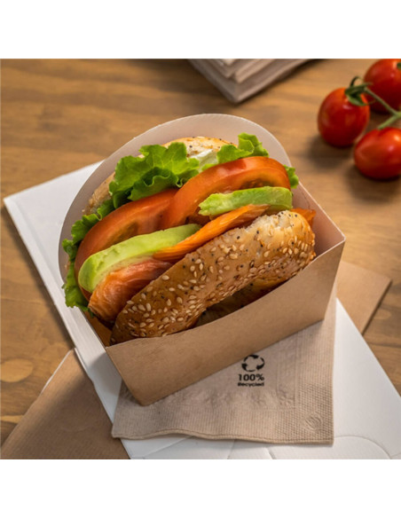 ✅ Envase Papel para Bagel- Envío 24h.