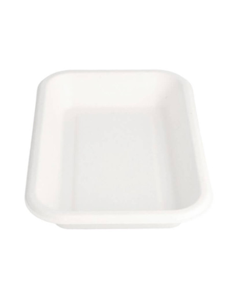 ▷ Bandeja de Caña de Azúcar 180X120X25 mm 355 ml. /12 OZ- Envío 24h.