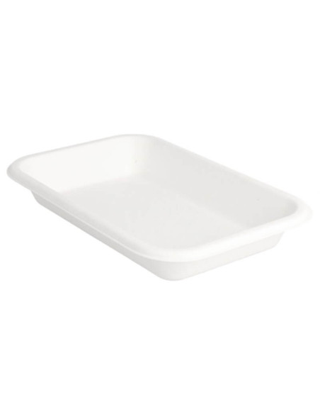 ▷ Bandeja de Caña de Azúcar 180X120X25 mm 355 ml. /12 OZ- Envío 24h.